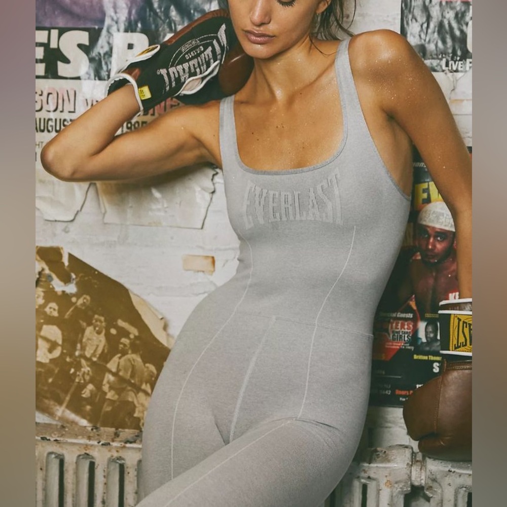 FP Movement Intimately Seamless Onesie x Everlast Grey XS/S